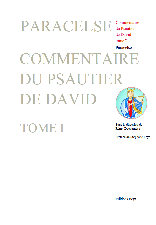 COMMENTAIRE DU PSAUTIER DE DAVID tome I