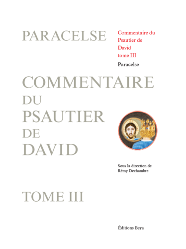 COMMENTAIRE DU PSAUTIER DE DAVID tome III