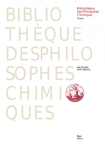 BIBLIOTHÈQUE DES PHILOSOPHES CHIMIQUES