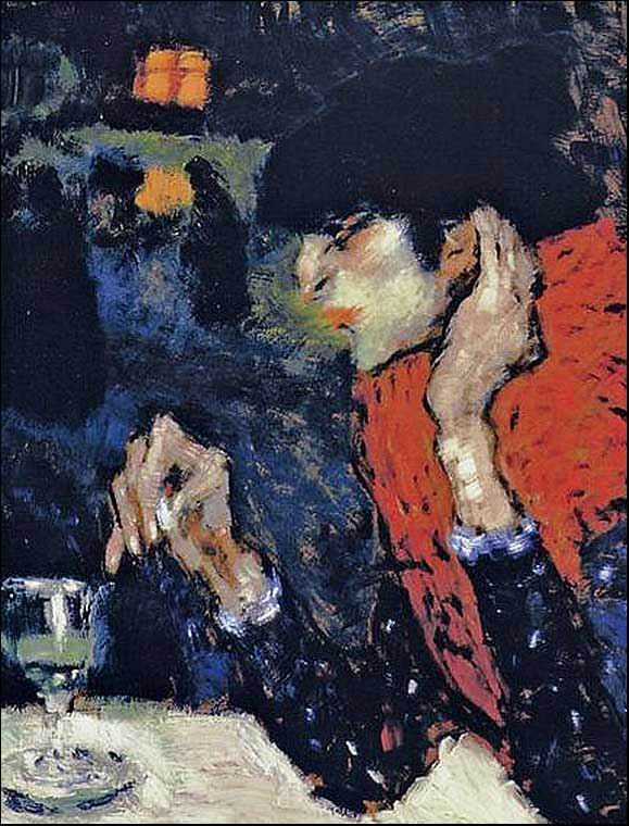 La buveuse d'absynthe, Pablo Picasso.