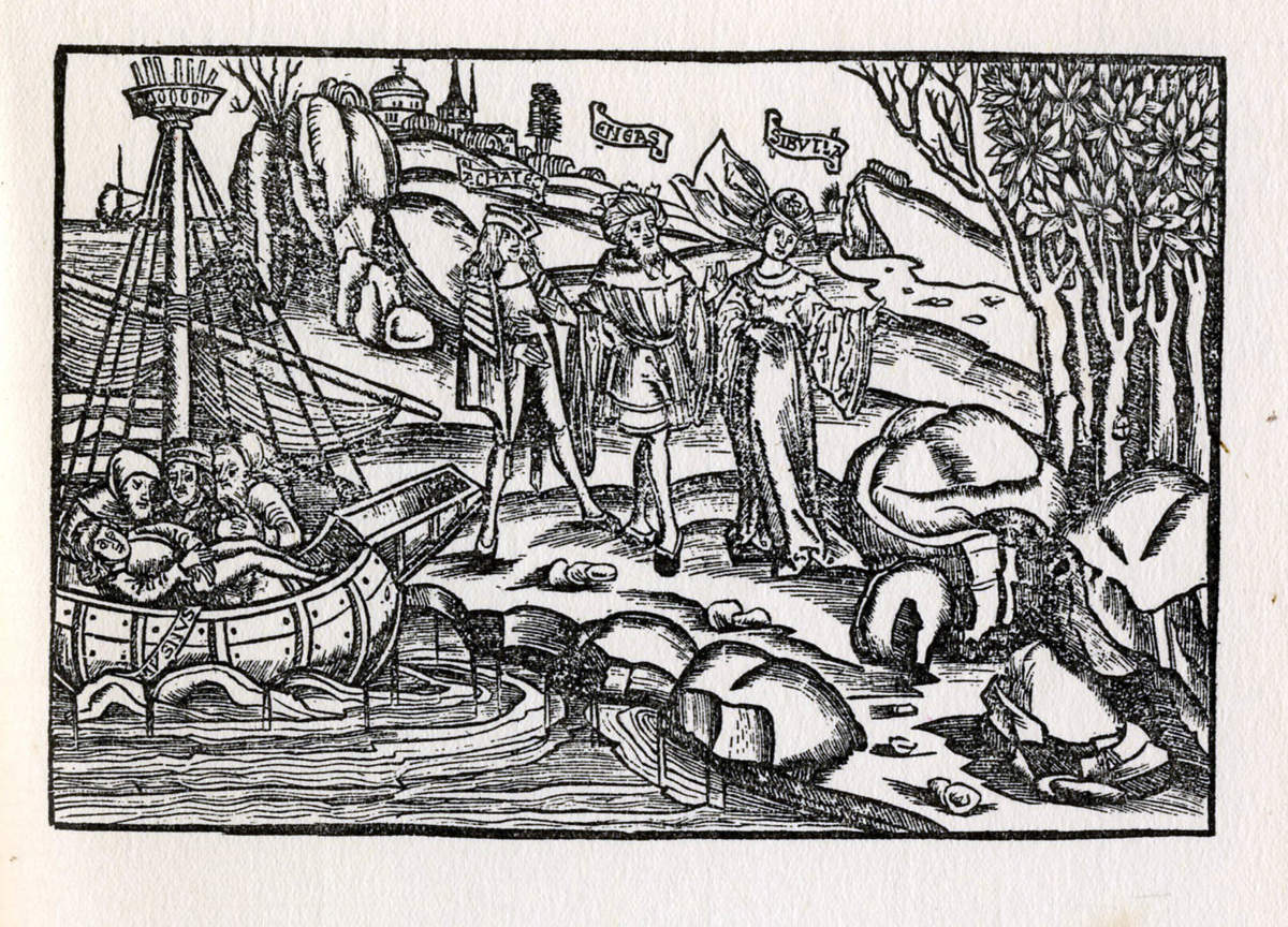 Énée et la Sibylle, Sébastien Brant (1458-1521)
