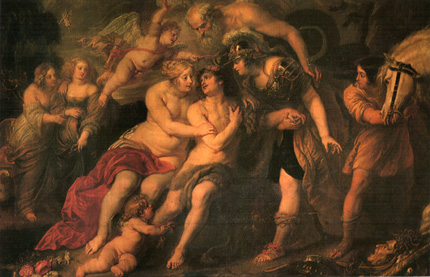 Rubens, Hercule à la croisée des chemins.