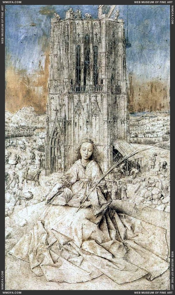 Sainte Barbe, de Jan van Eyck