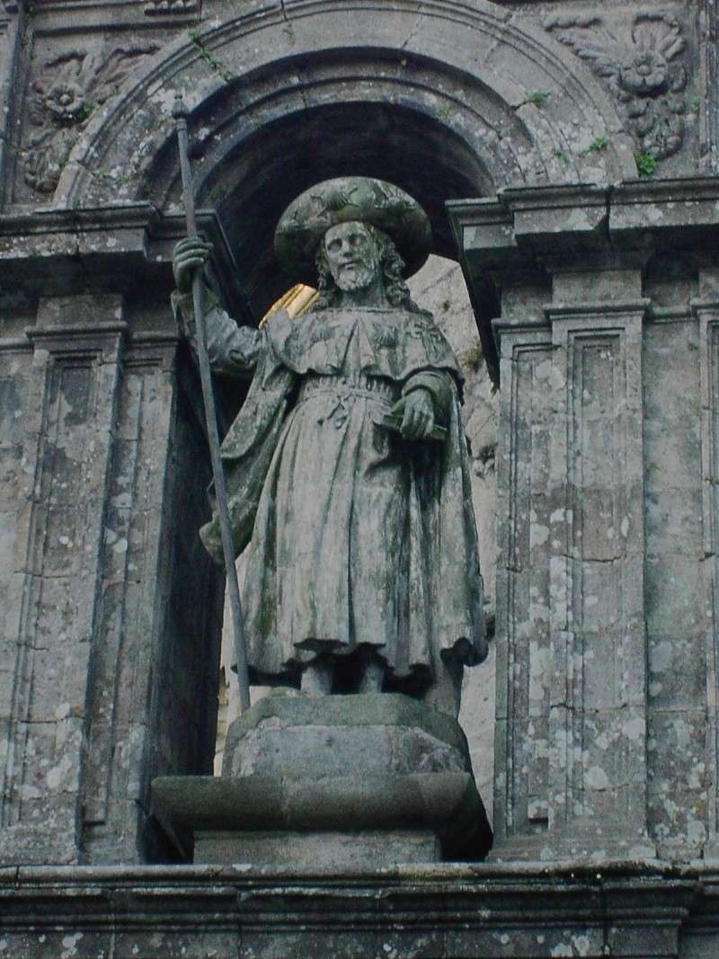 Saint Jacques le majeur, apôtre et patron de l'Espagne.