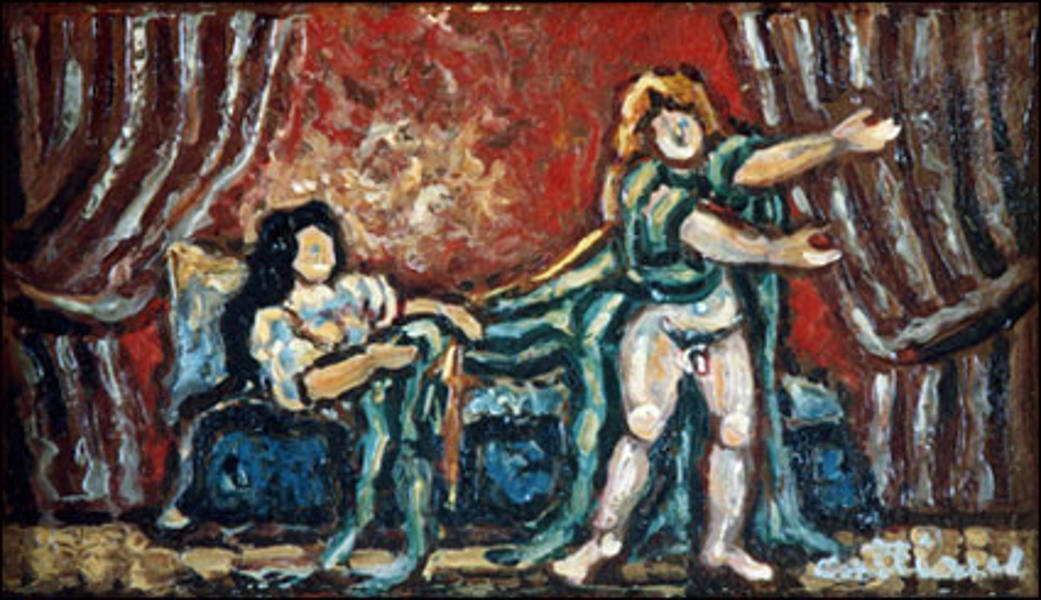 « Joseph et la femme de Putiphar », peinture de Louis Cattiaux
