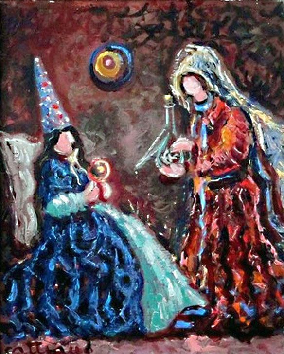 L'Alchimiste, Louis Cattiaux (collection privé)